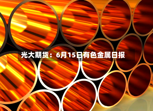 光大期货：6月15日有色金属日报-第2张图片